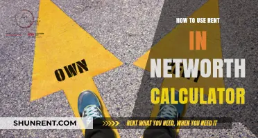 Calculate Your Net Worth: Mastering Rent Inclusion in Financial Tools