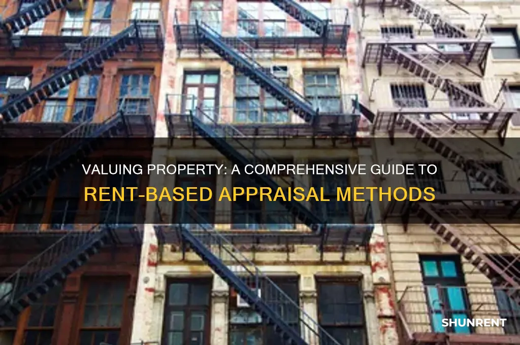 how to value a propoerty based on rents