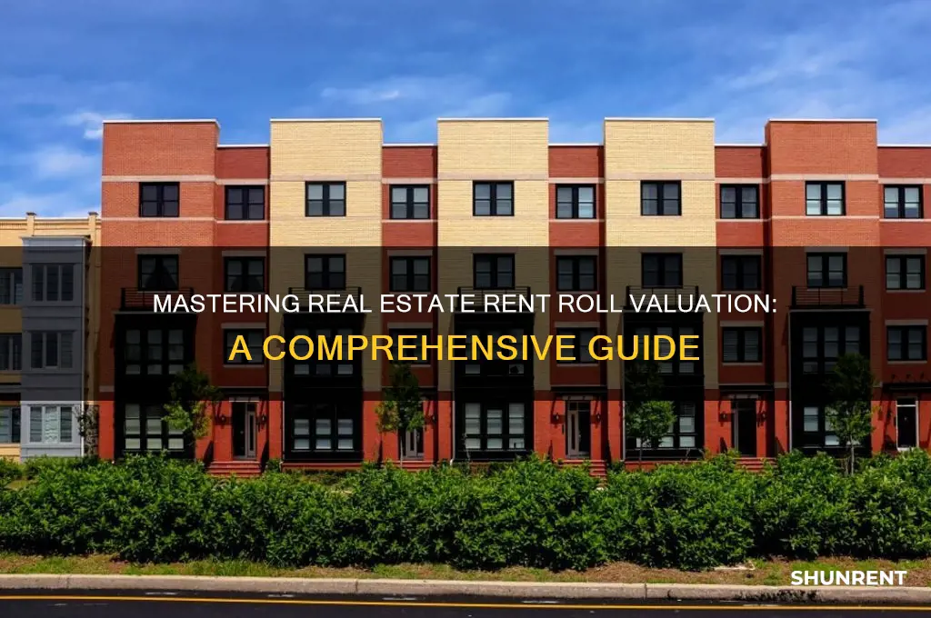 how to value a real estate rent roll