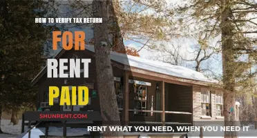 Verify Rent Payments on Tax Returns: A Step-by-Step Guide