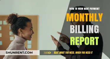 Viewing Your Monthly Rent Payment Billing Report: A Step-by-Step Guide