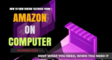 How to Access Your Rented Amazon Textbooks on Computer Easily