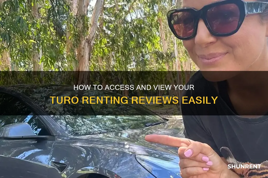 how to view your renting reviews on turo
