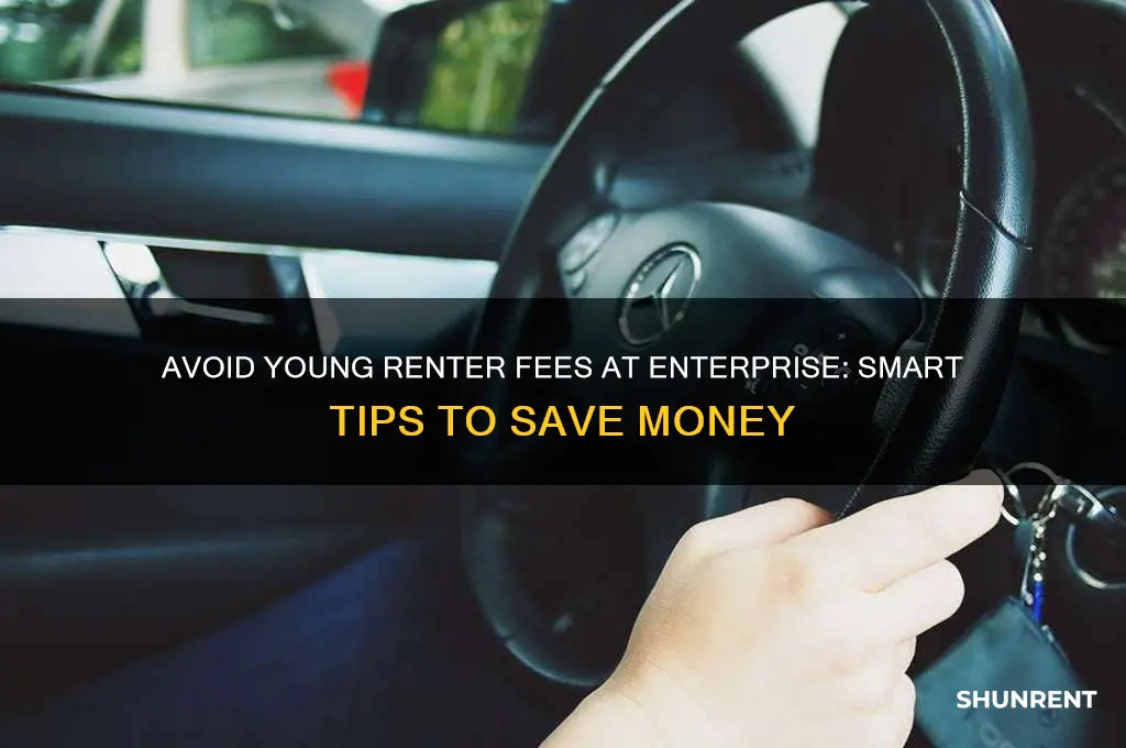 how to waive young renter fee in enterprise