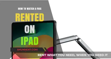 Watch Fios Rentals on iPad: A Simple Step-by-Step Guide