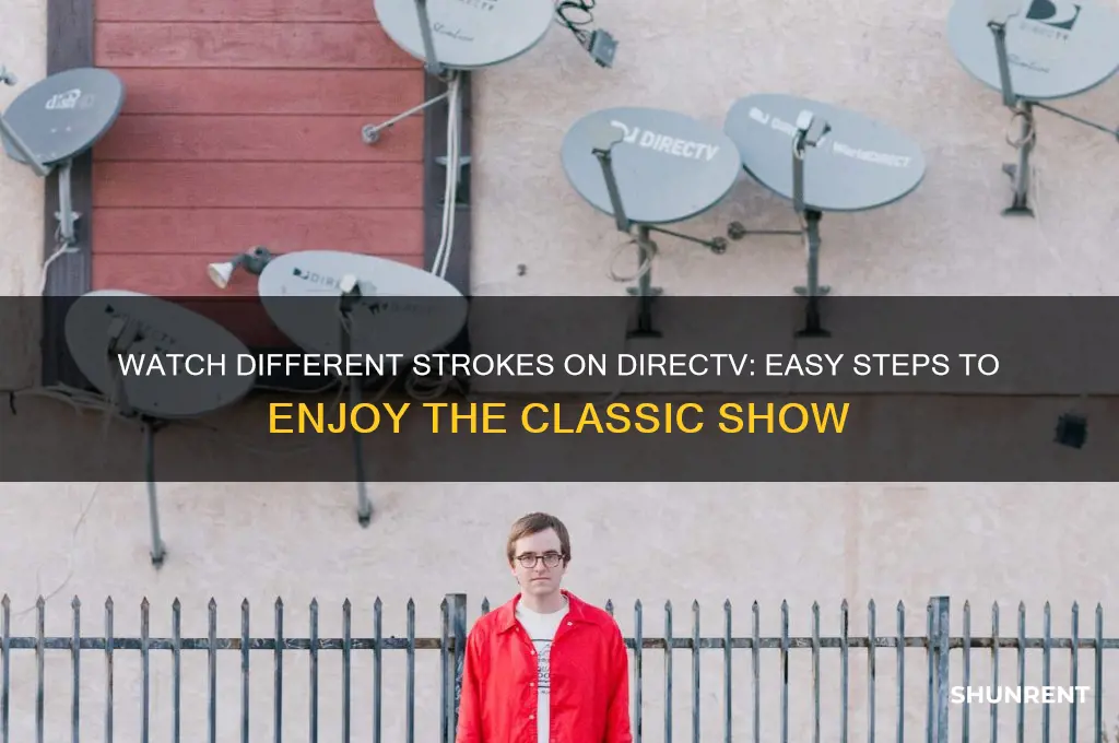 how to watch different strokes on directv