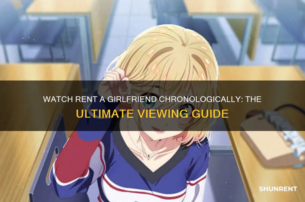 how to watch rent a girlfriend in order