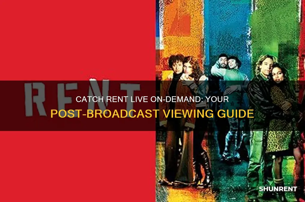 how to watch rent live after it airs