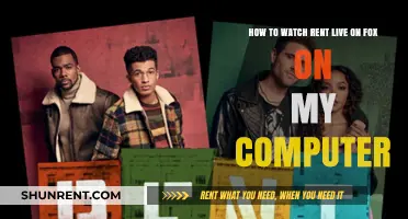 Watch Rent Live on Fox: Easy Computer Streaming Guide
