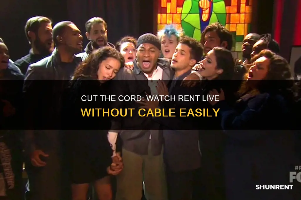 how to watch rent live without cable