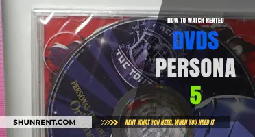 How to Watch Rented DVDs of Persona 5: A Guide