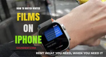 How to Watch Rented Films on iPhone: A Step-by-Step Guide