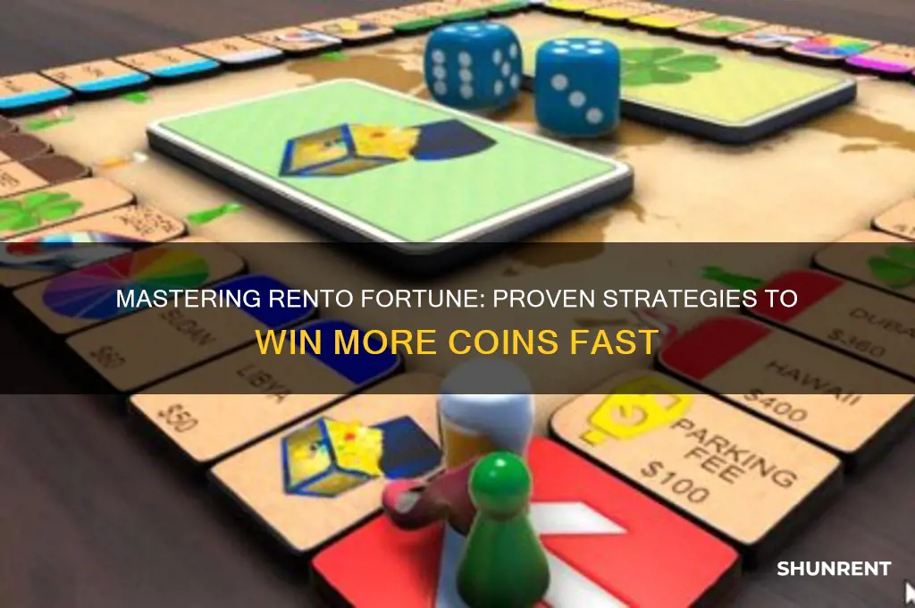how to win coins in rento fortune