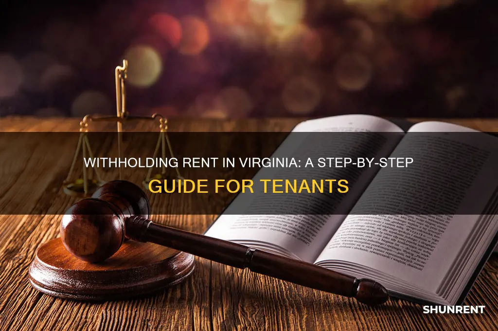how to withhold rent in virgi i