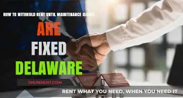 Delaware Rent Withholding Guide: Fixing Maintenance Issues Legally