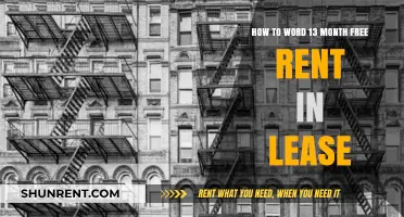 Crafting Lease Agreements: Offering 13 Months of Free Rent Effectively