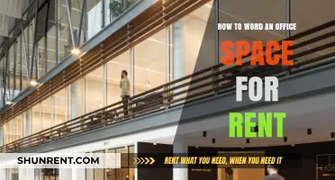 Crafting the Perfect Listing: Tips for Wording Office Space Rentals