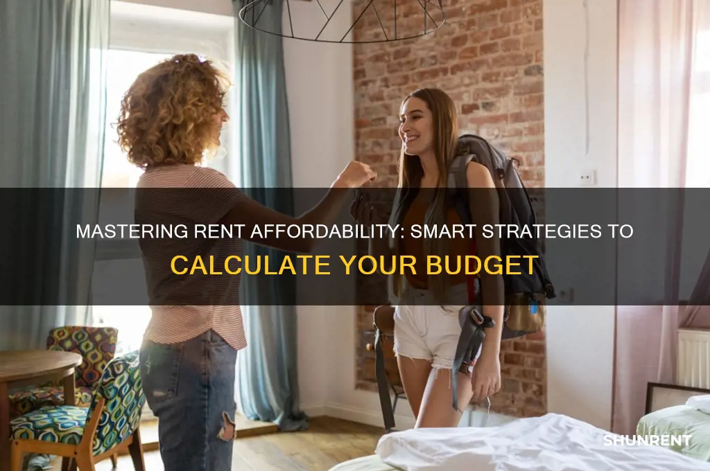 how to work out affordability for rent