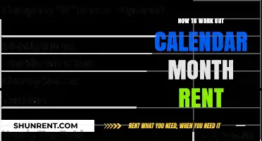 Calculate Monthly Rent: A Simple Guide to Calendar Month Payments