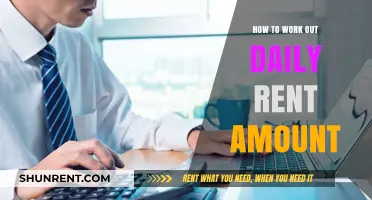 Calculating Daily Rent: A Simple Guide to Accurate Amounts