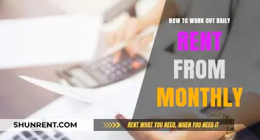 Calculate Daily Rent Easily: Simple Steps from Monthly Payments