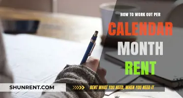 Calculating Per Calendar Month Rent: A Simple Step-by-Step Guide
