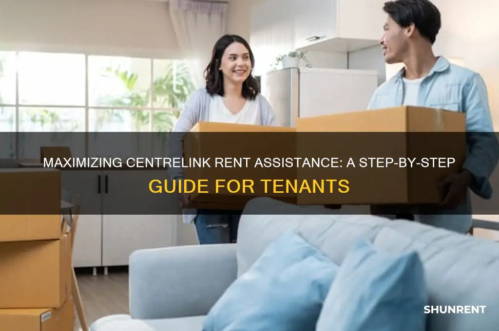 how to work out rent assistance from centrelink