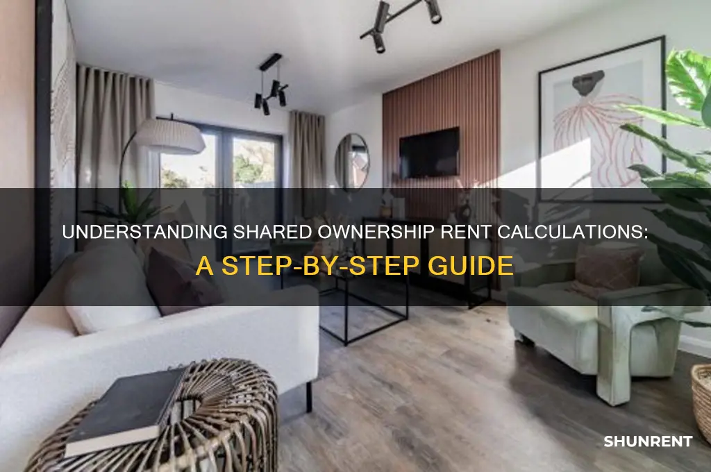 how to work out shared ownership rent