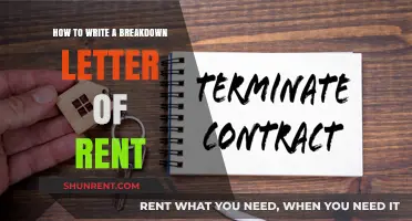 Mastering Rent Breakdown Letters: A Step-by-Step Guide for Tenants
