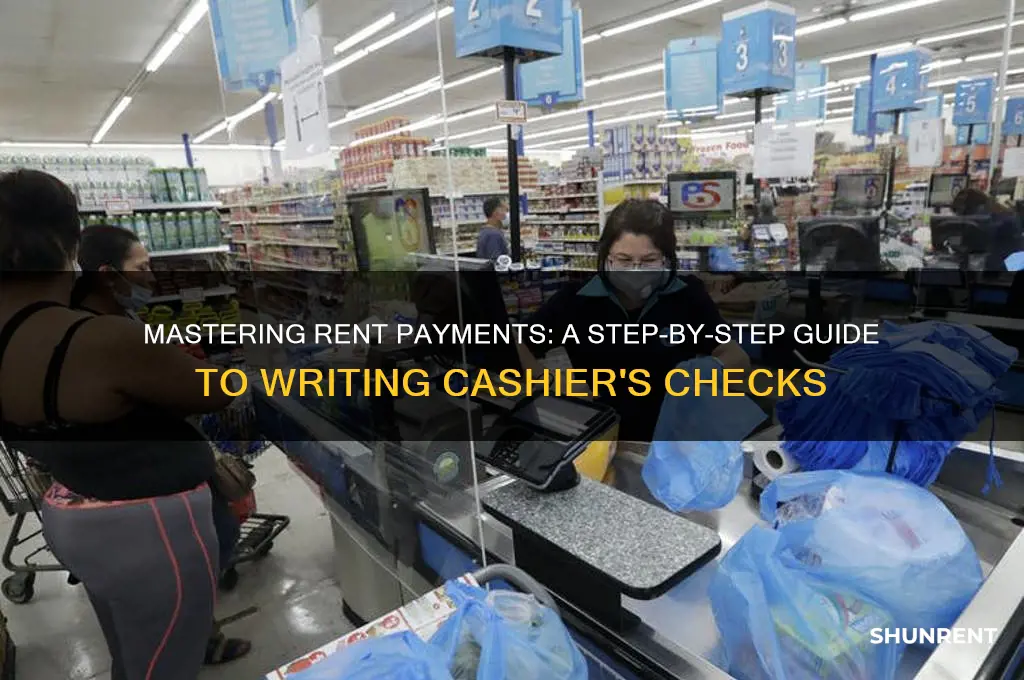 how to write a cashier
