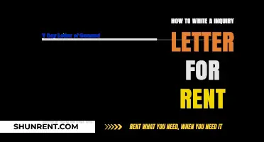 Mastering the Art of Writing Effective Rental Inquiry Letters