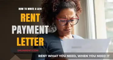 Crafting a Professional Late Rent Payment Letter: Tips and Template