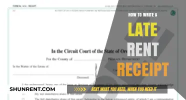 Crafting a Late Rent Receipt: A Step-by-Step Guide for Landlords