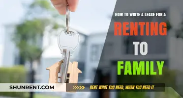 Renting to Family? Craft a Fair Lease Agreement with These Tips