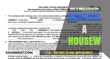 Essential Steps to Drafting a Comprehensive House Rental Lease Agreement