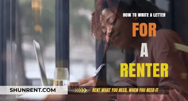 Crafting the Perfect Renter Letter: Tips and Templates for Success
