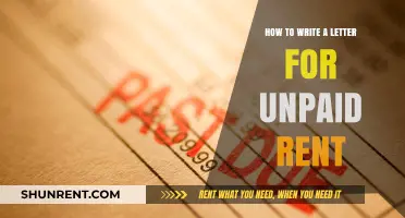 Crafting an Effective Letter for Unpaid Rent: A Step-by-Step Guide