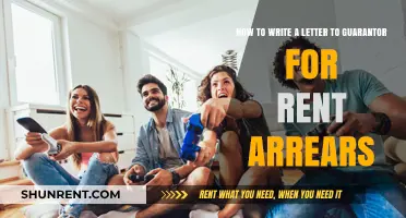 Writing a Guarantor Letter for Rent Arrears: A Step-by-Step Guide