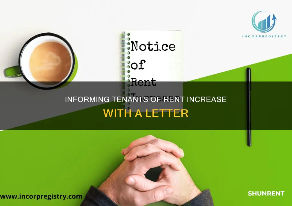 how to write a letter to raise rent