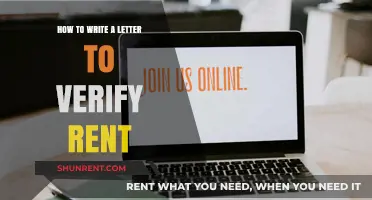 Mastering Rent Verification: A Step-by-Step Guide to Writing Effective Letters