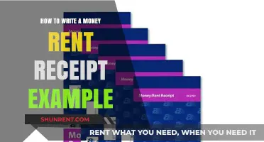 Mastering Rent Receipt Writing: A Step-by-Step Money Receipt Example