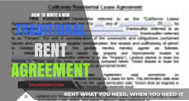 Crafting Unique Rent Agreements: A Guide to Non-Traditional Leases