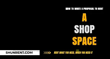 Crafting a Winning Proposal to Secure Your Ideal Shop Space