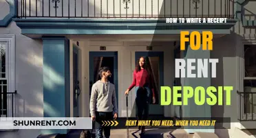 Writing a Rent Deposit Receipt: Essential Steps and Template Guide