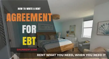 Crafting a Comprehensive Rent Agreement for EBT Tenants: A Step-by-Step Guide