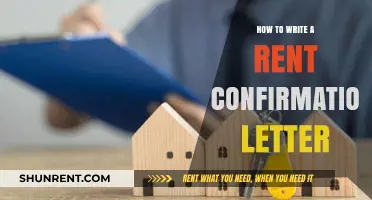 Writing a Rent Confirmation Letter: Essential Tips and Template Guide