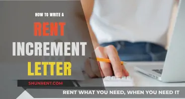 Crafting a Professional Rent Increase Letter: Tips and Template