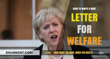 Writing a Rent Letter for Welfare: Essential Tips and Template