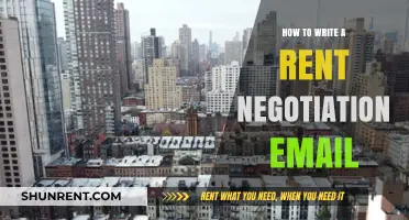 Mastering Rent Negotiation: Crafting a Persuasive Email to Lower Your Rent