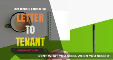 Crafting a Clear Rent Notice Letter: A Step-by-Step Guide for Landlords